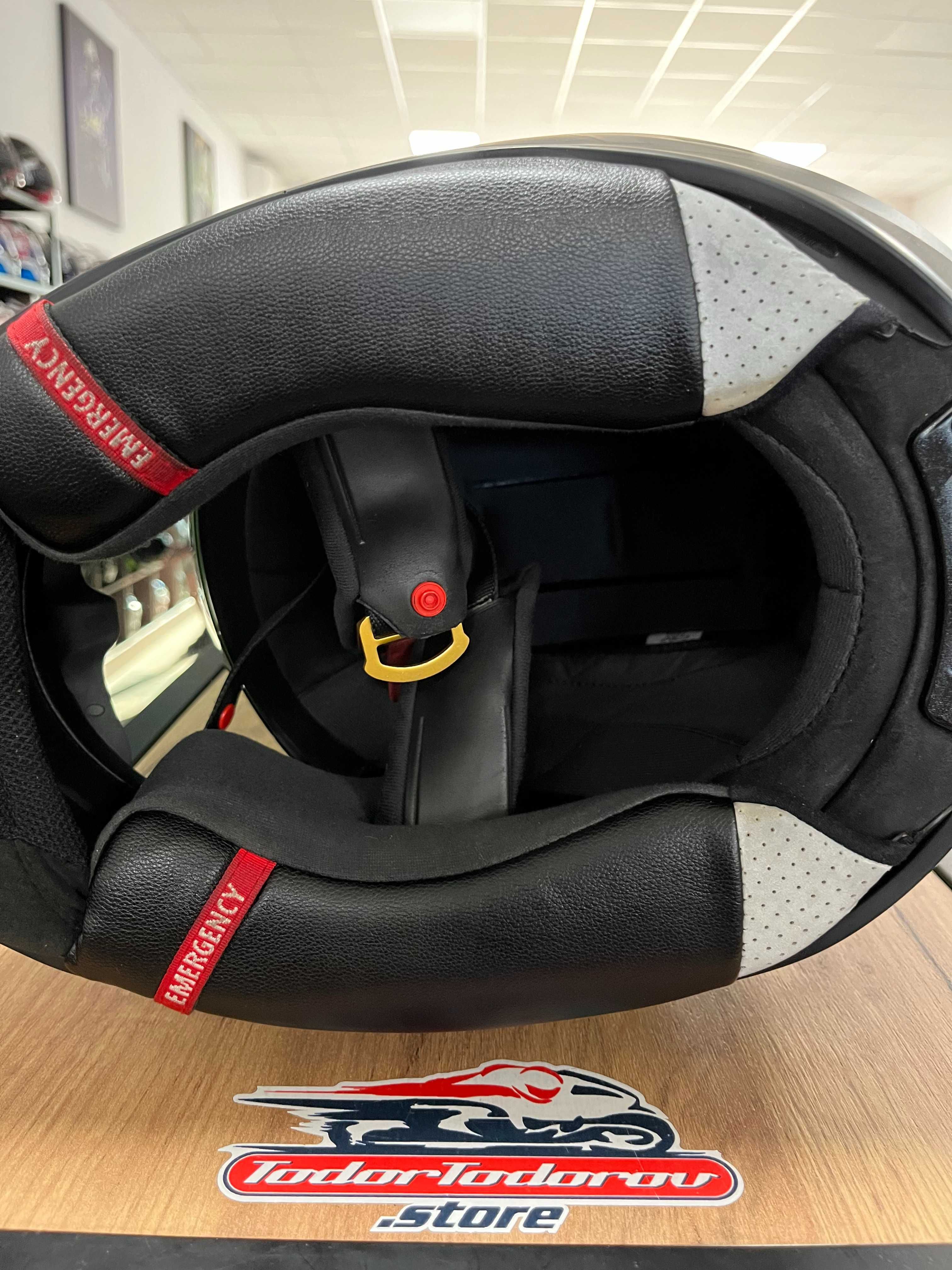 Мото Каска за мотор HJC RPHA-11 PLUS CARBON MATT ,XL 60-61см,като нова