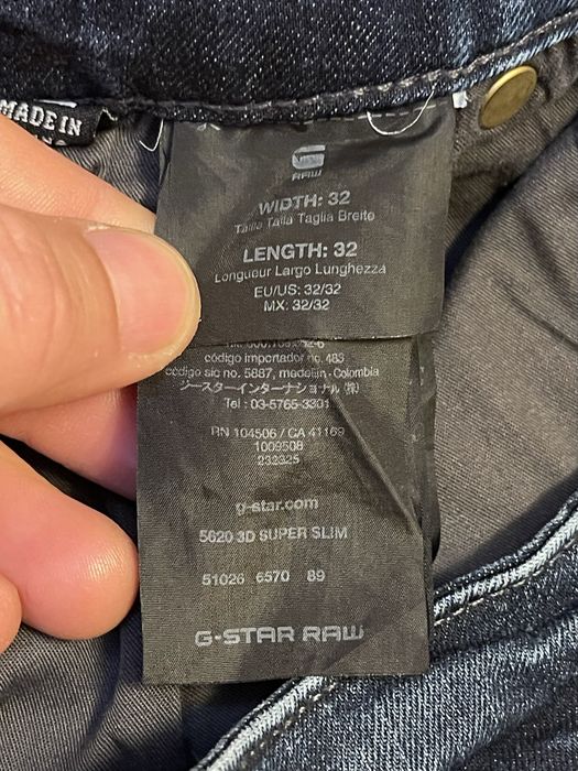 Blugi barbati G Star super slim marimea M