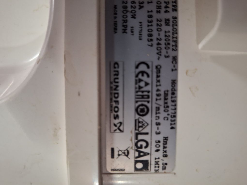 Pompa Grundfos SOLOIF2 WC-1