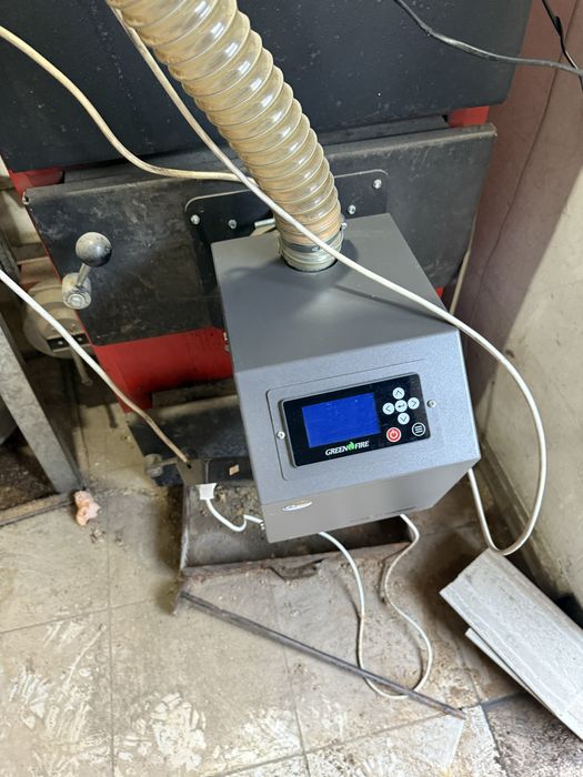 Котел Emtas 50kw и горелка Greenfire 40kw