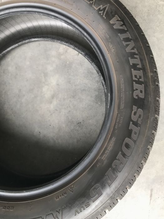 Set Anvelope Cauciucuri Iarna Dunlop 255 55 R19 M+S Profil 6mm