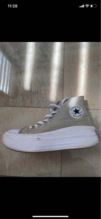 converse cu platforma