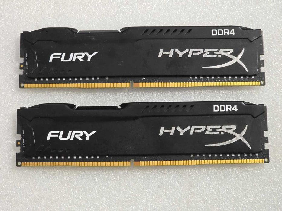 Memorie desktop KINGSTON HyperX Fury Black, 2x8GB DDR4, 3200Mhz, CL18