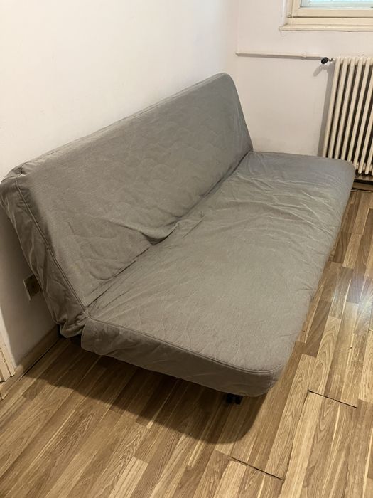 Canapea extensibila Ikea Nyhamn, 3 locuri, 140x200cm, ca nou
