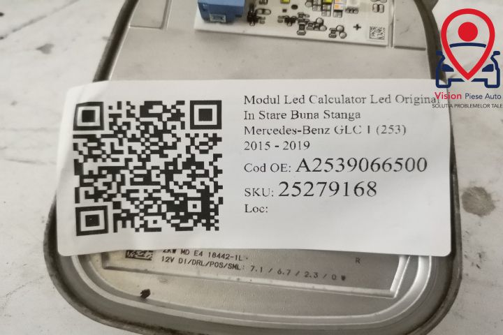 Модул Лед Изчислител Лед Оригинален В Добро Състояние Ляв Мерцедес-Бен