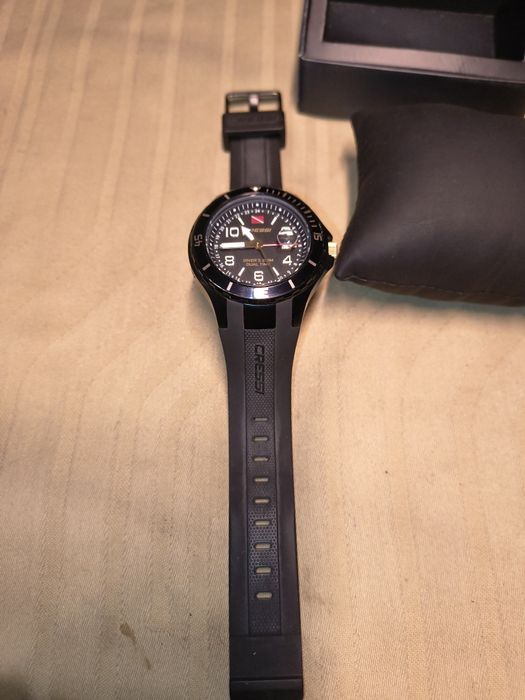 Cressi Traveller Dual Time Черен 10 ATM професионален подводен часовни