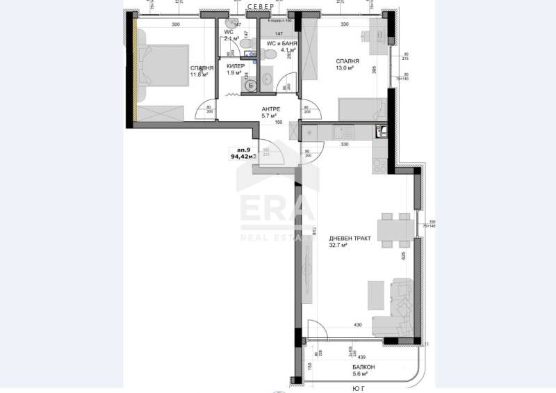 Продава се Тристаен апартамент в Варна, Владислав Варненчик - 108 кв.м за 1195 €/кв.м - Снимка #8