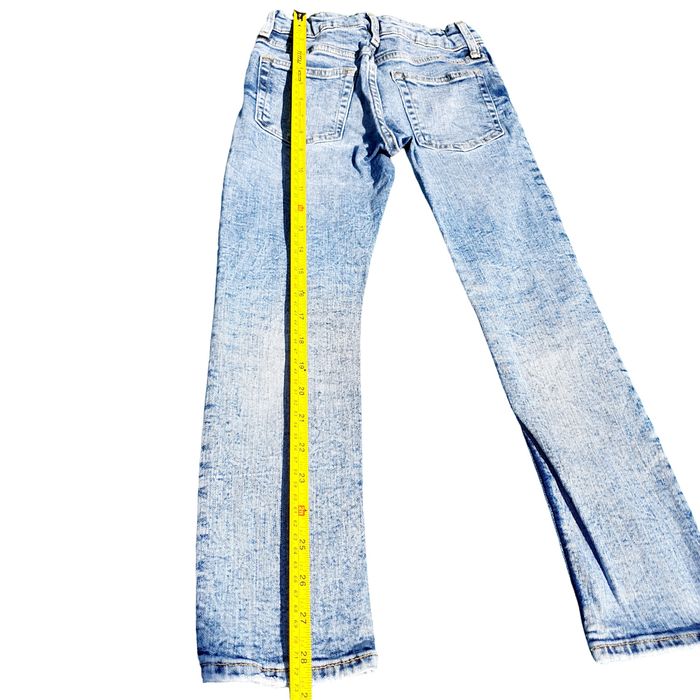 Blugi H&M 6-7 ani, 116-122, fete, bumbac, elastici