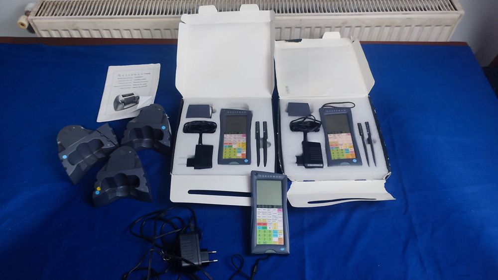 ORDERMAN Handterminal DON, 3 bucăți unul defect, 3 stații încărcare .