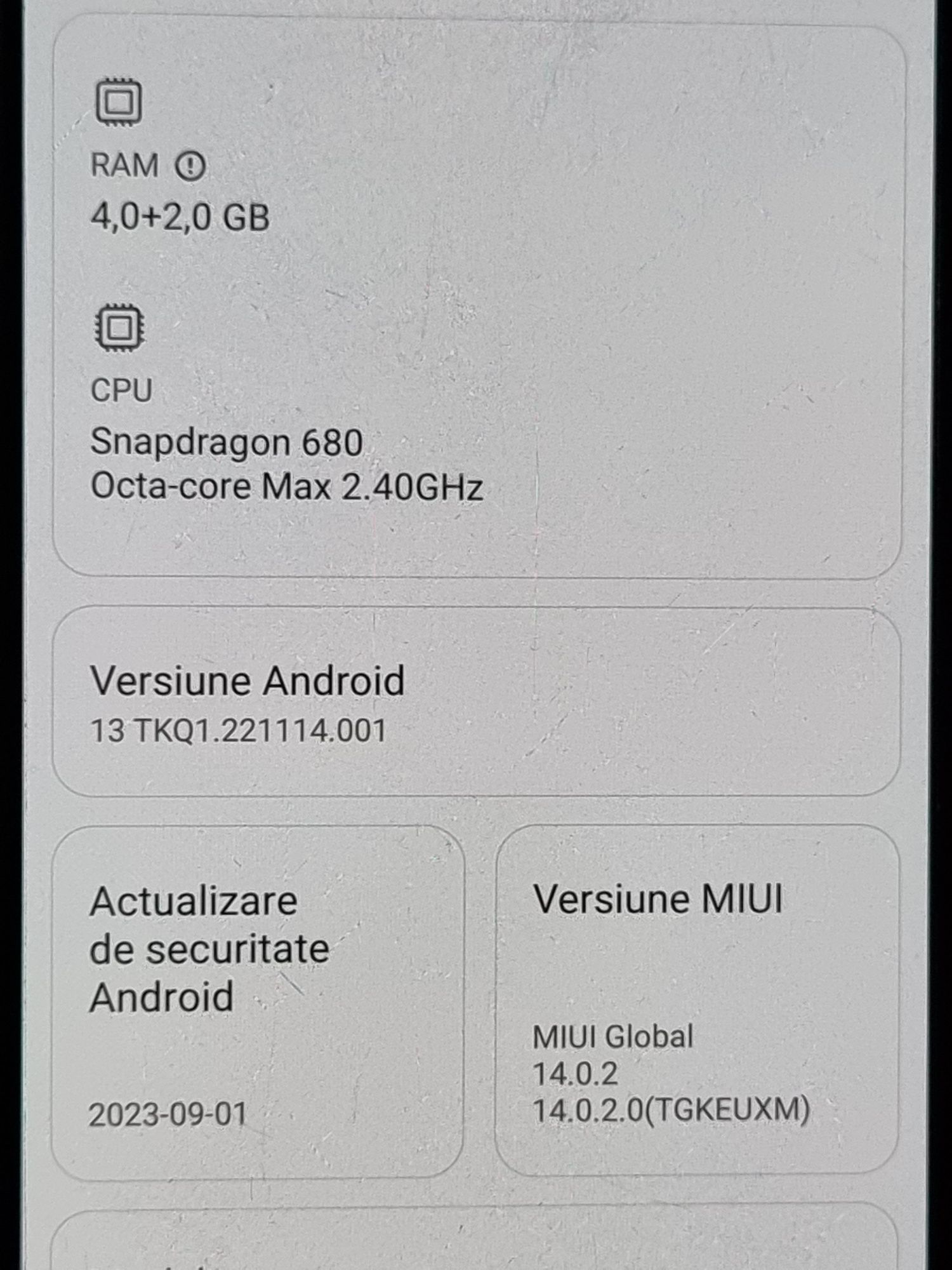 Xiaomi Redmi Note 11 Blue 128Gb, Impecabil, Liber de rețea!!!