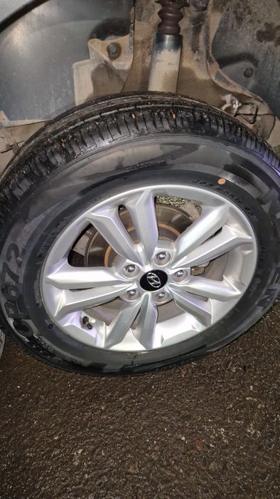 Титановые диски на R16 от Хюндай Крета