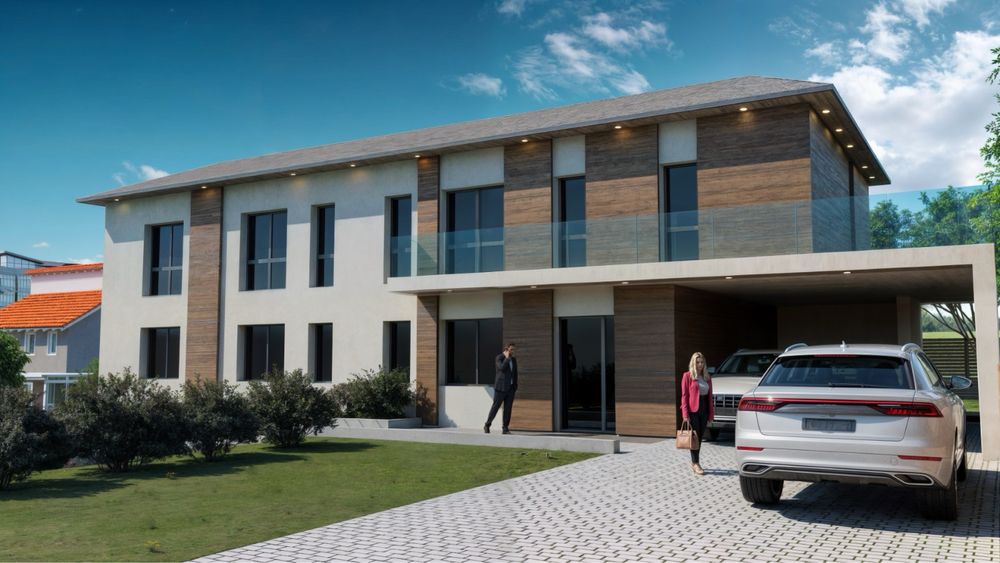 Casa deosebita cu 4 dormitoare in zona D Rotund, priveliste spre oras