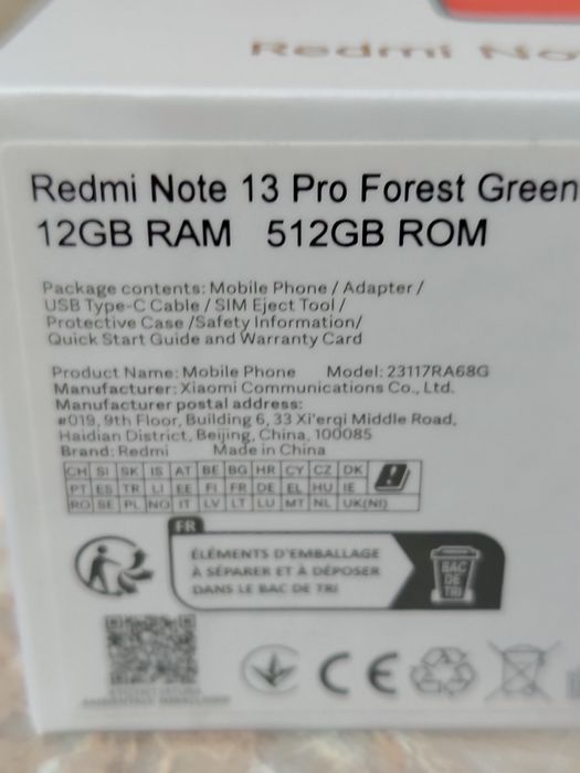 Redmi Note 13 Pro 12/512