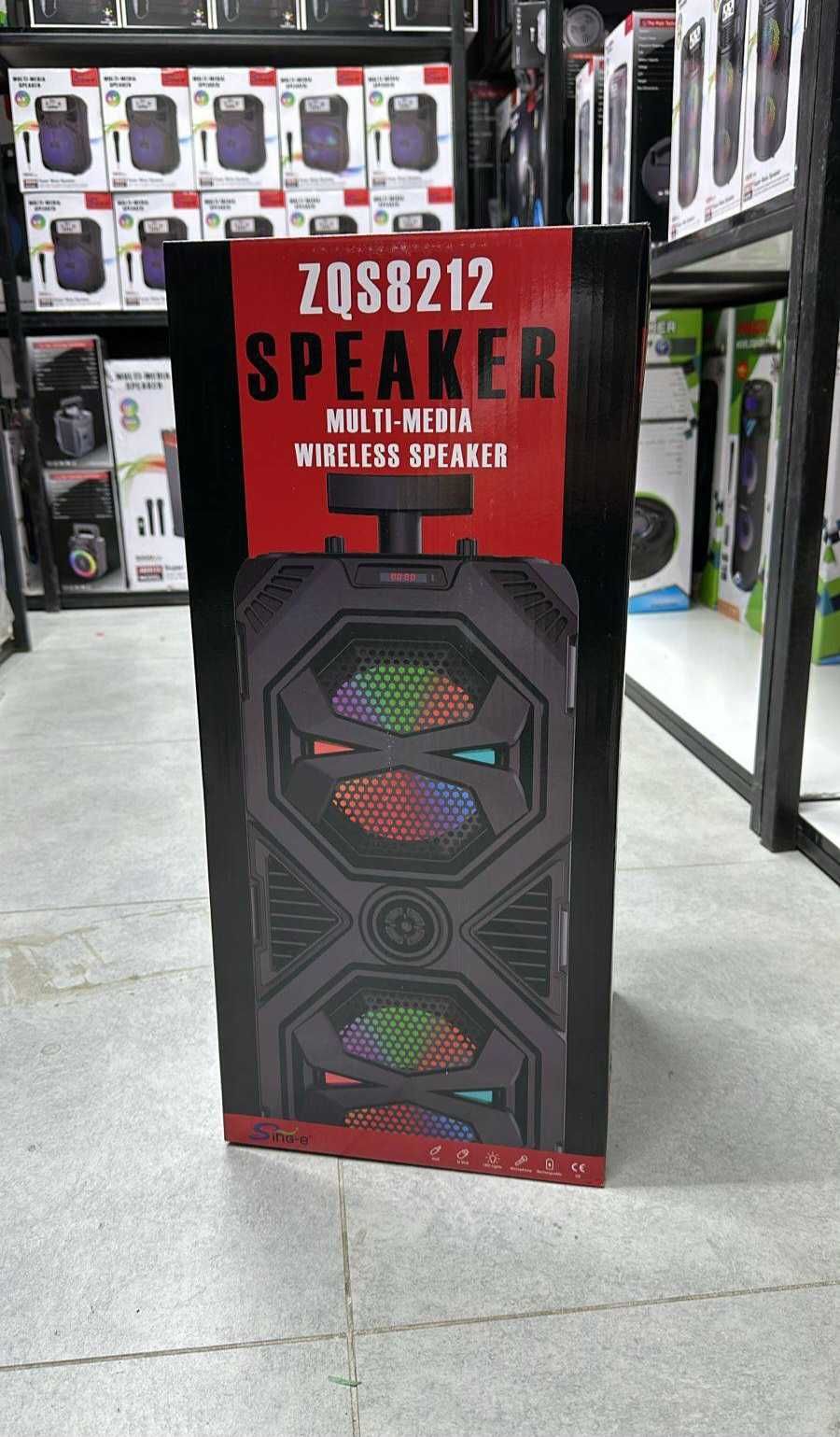 Колонка с микрофоном, портативная колонка, колонка с Bluetooth