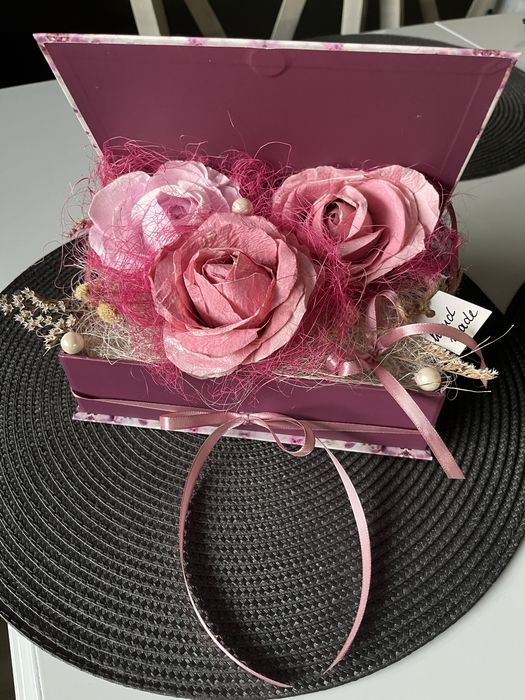 Букет от хартиени рози ръчна изработка