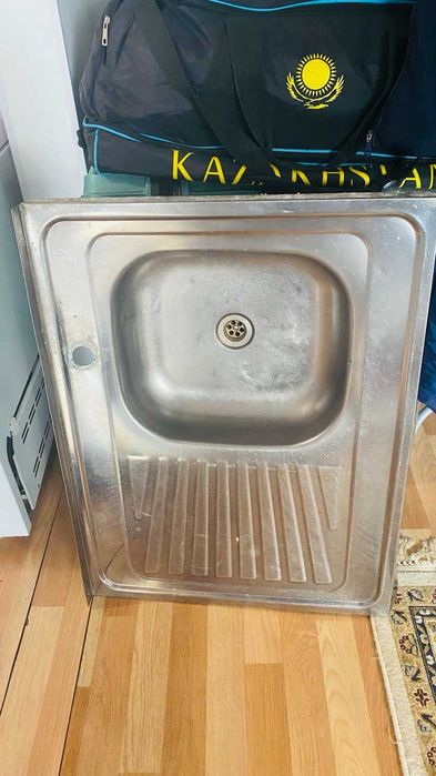 Просторная кухонная мойка 60×80