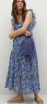 Rochie lunga vaporoasa de vara superba Mango/stil Zara Massimo.Dutti