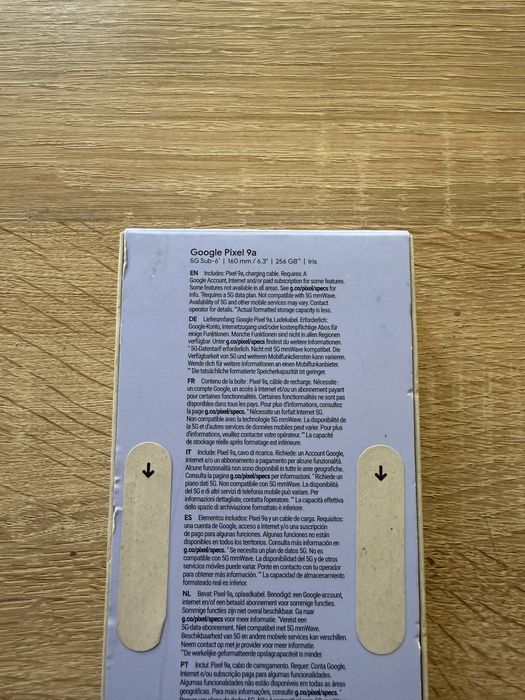google pixel 9a 256 GB SIGILAT