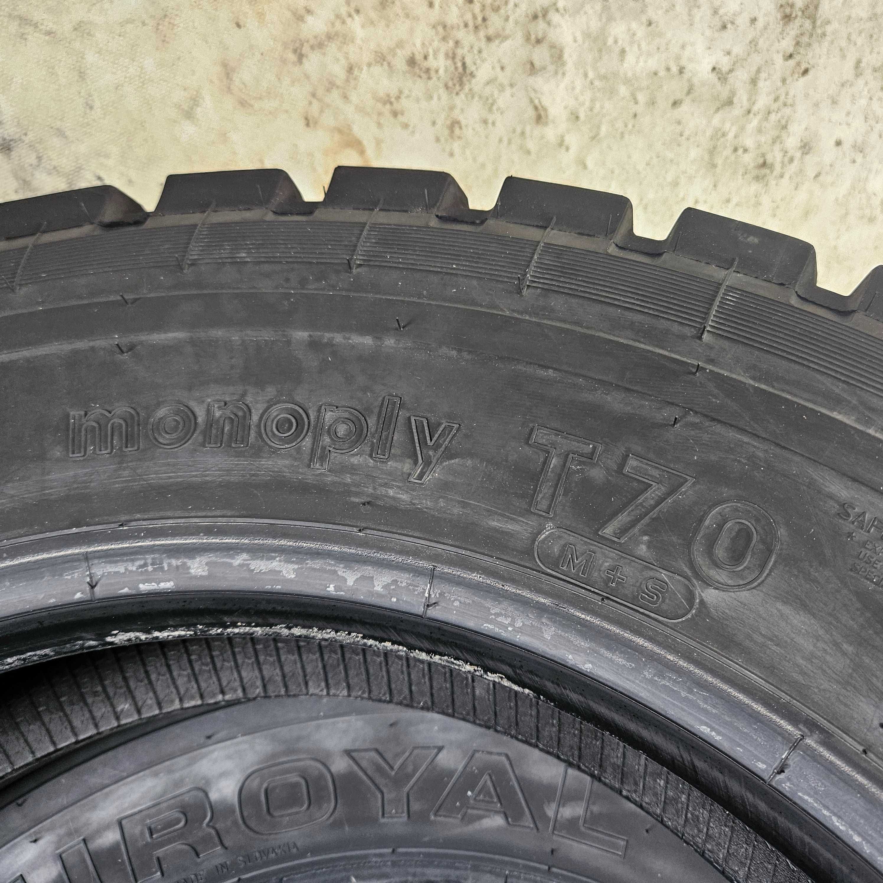 Тежкотоварни гуми 9R22.5 Uniroyal MonoplyT70 133/131К M+S 285лв. С ДДС