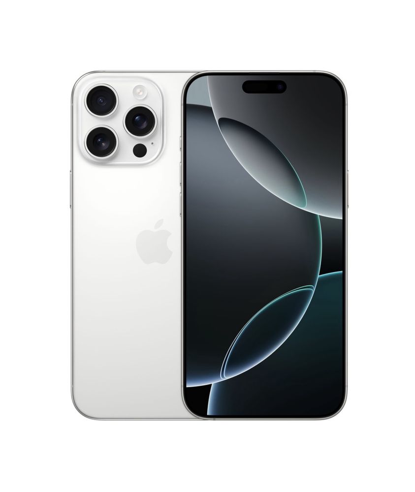 НОВ!!! Apple iPhone 16 Pro Max, 256GB, 5G, White Titanium