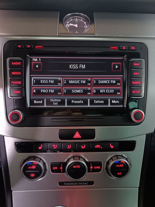 Navigație Rns510 DYNAUDIO originala vw