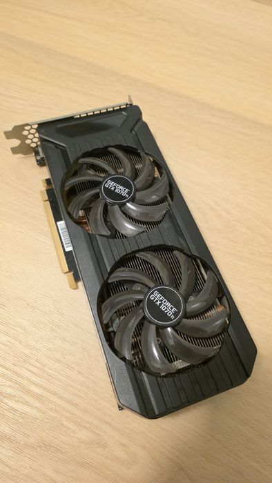Видео карта GTX 1070 ti 8GB Palit Dual