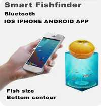 Умный  рыболокатор,  датчик  сонара,   рыболокатор  для  IOS и Android