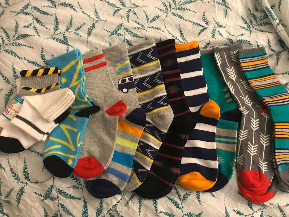 Детские колготки 4-6 и носочки разные