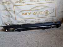 Spoiler + tipsuri Mercedes CLS W257 AMG pack dupa 2018 cod A2578859900