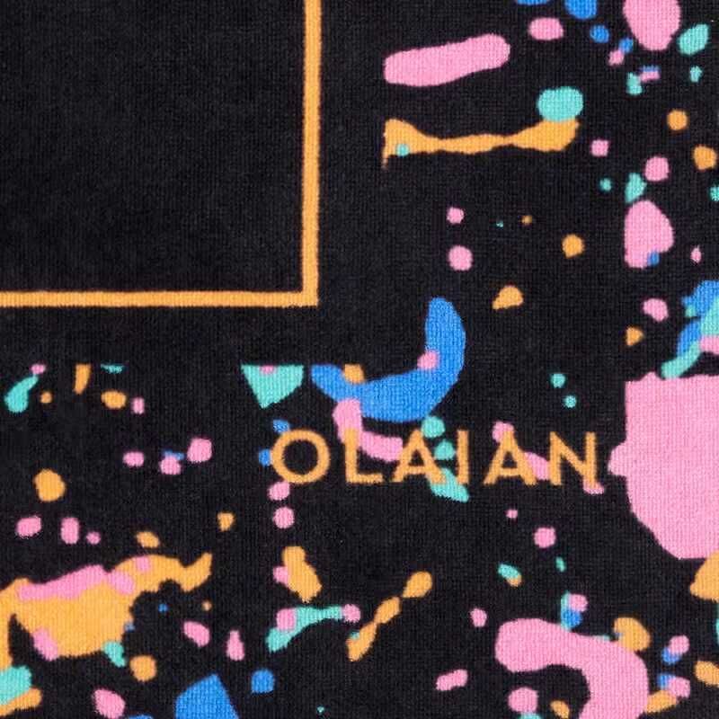 Плажна кърпа с принт Olaian, 145х85 см, Многцветна
