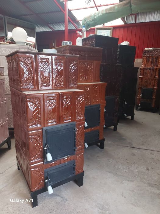 Soba teracotă mobila samotata