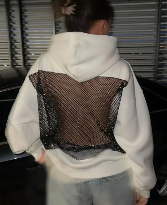 Худи с гол гръб S размер