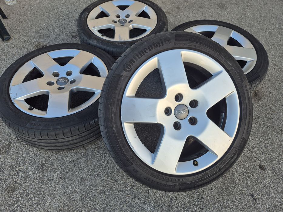 5х112/17 с гуми Ауди Шкода 5x112/17 VW Ауди Сеат Skoda