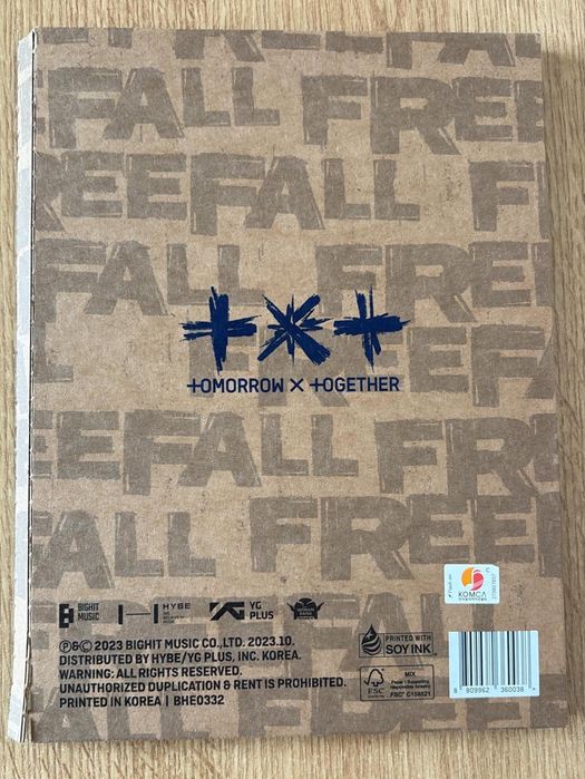 Kpop Album TXT- Freefall