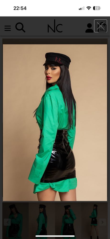 Nikole Collection рокля с пола (комплект)