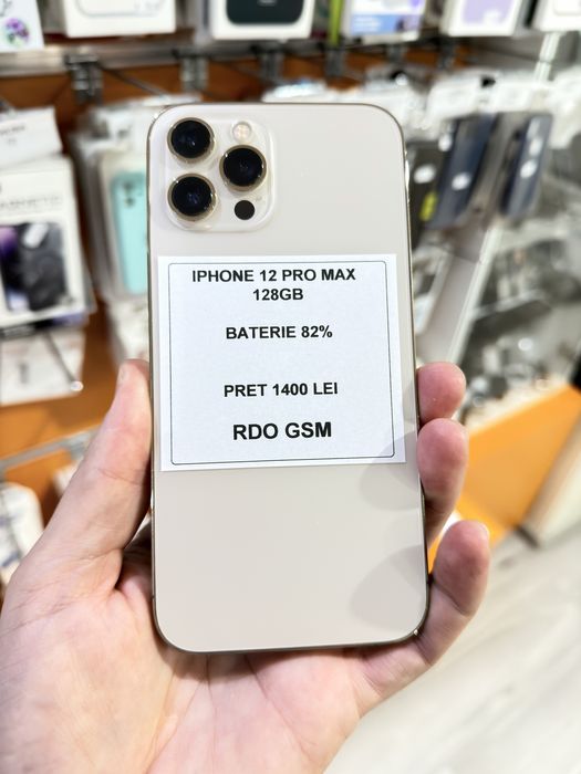 Iphone 12 Pro max 128gb Gold/Garantie