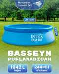 Надувной бассейн 244×61 INTEX naduvnoy basseyn бассейн basseyin