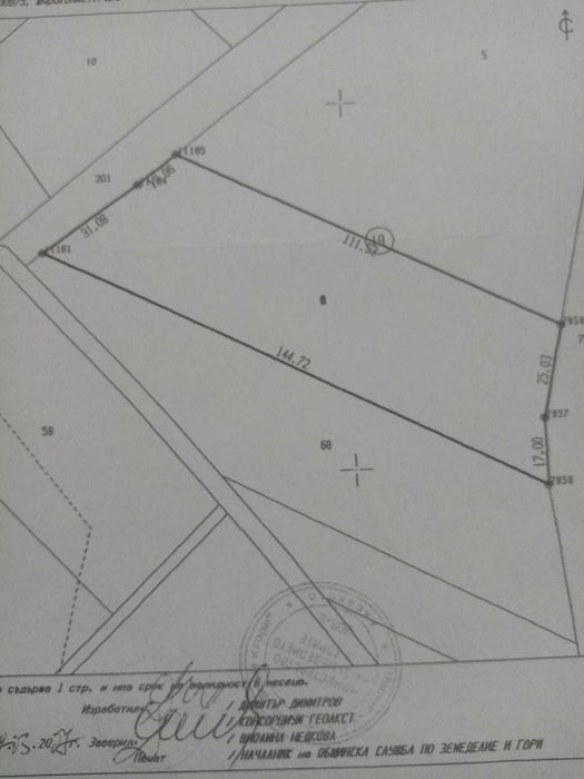 Продавам земеделска земя-5дка-25 000 €