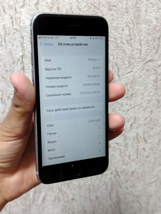 Ideal holatda iphone 6s