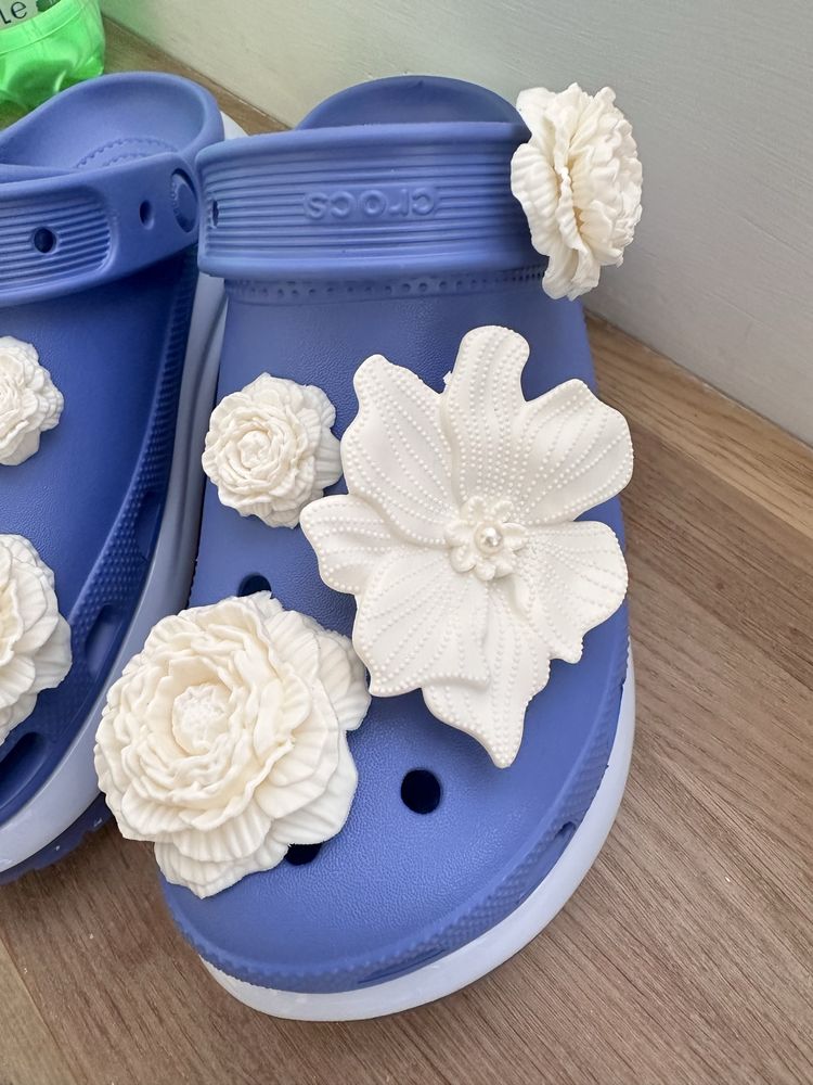 Чехли Crocs Mega Crush Clog нов + подарък Jibbitz