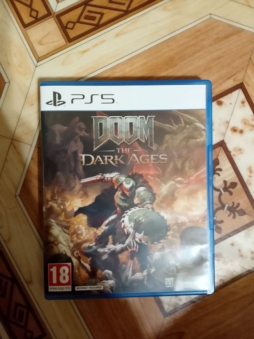 Диск ps5 doom the dark ages