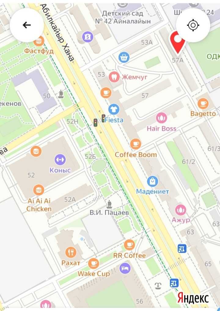 р-он. Нурдаулет. 1ком.кв. уютно и чисто. Ночь - 6ООО