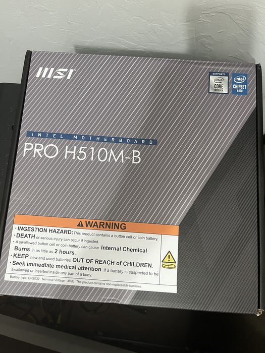 Материнская плата Msi pro H510M-B