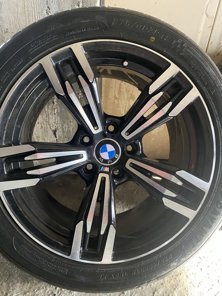 Jante Bmw 5x120 18" cu anvelope de vara Davanti.