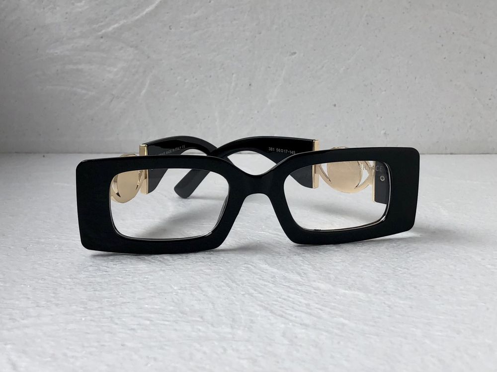 Versace Дамски слънчеви очила правоъгълни VE 3 цвята прозрачни ,черни