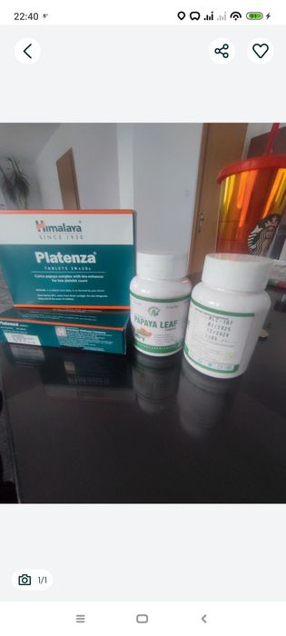 Frunze papaya capsule și doptelet