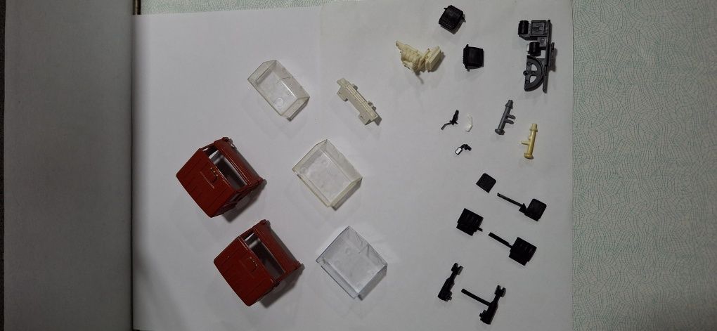 Запчасти на модели камаза в масштабе 1/43