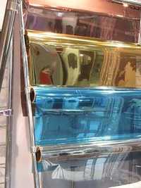 Зеркальная Пленка В Рулонах Бронза Синяя Золото Серебро Матовая