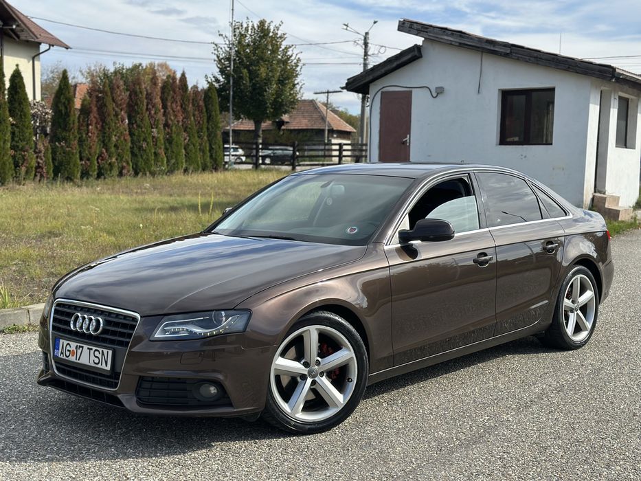 Audi A4 / Berlină / 2.0 TDI / 2012 / Mocca Brown / SportLine / EURO 5