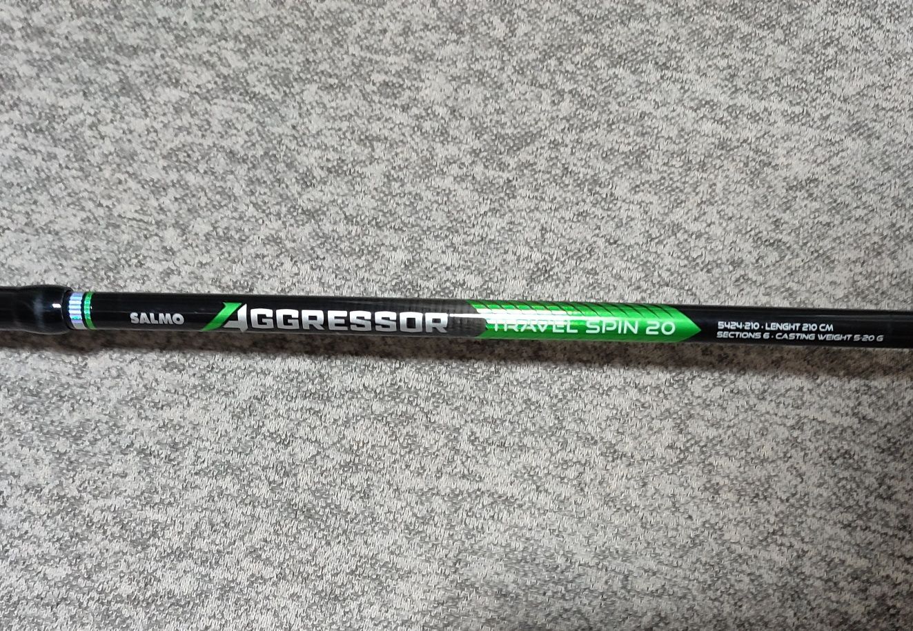 Фирменный спиннинг Salmo Agressor Travel 20